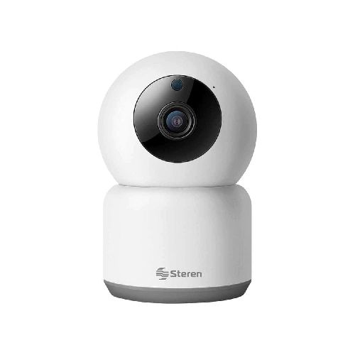 Cámara de Seguridad Smart Wi-Fi con Seguidor de Movimiento para Interiores Full HD Steren CCTV-218 - TONY Superpapelerías | Tienda en Linea