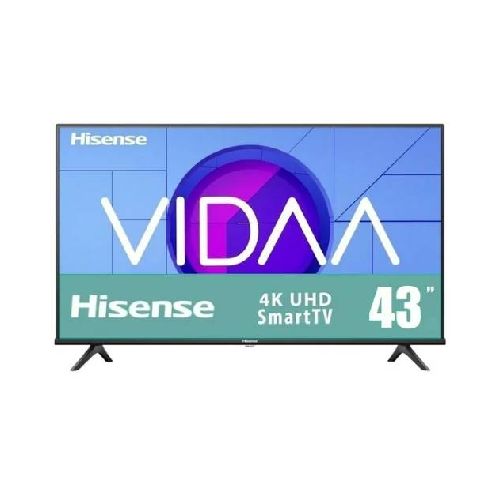 Televisor Hisense 43A6NV - 43 pulgadas, LED 4K UHD, 3840 x 2160 Pixeles, VIDAA SMART TV - TONY Superpapelerías | Tienda en Linea