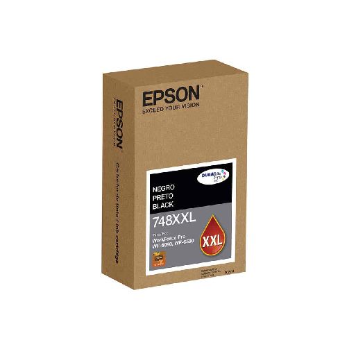 Cartucho de Tinta 748XXL Negro Compatible con WF-6590 Epson - TONY Superpapelerías | Tienda en Linea