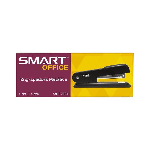 Engrapadora Metálica Mediana Negro Smart - TONY Superpapelerías | Tienda en Linea