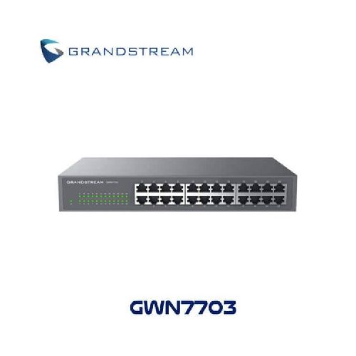 Switch No Administrable de 24 puertos Gigabit - compatible con GWN Cloud, carcasa de metal - TONY Superpapelerías | Tienda en Linea