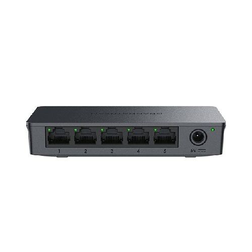 Switch No Administrable de 5 puertos Gigabit - compatible con GWN Cloud, carcasa de plastico - TONY Superpapelerías | Tienda en Linea