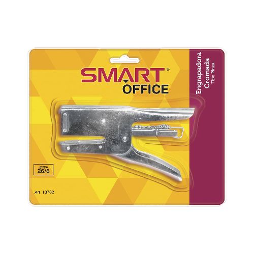 Engrapadora Tipo Pinza Cromada Profesional Blíster Smart - TONY Superpapelerías | Tienda en Linea