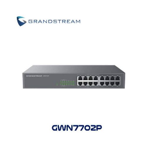 Switch No Administrable de 16 puertos Gigabit con 8 puertos Poe hasta 138W de salida - compatible con GWN Cloud, carcasa metalica - TONY Superpapelerías | Tienda en Linea