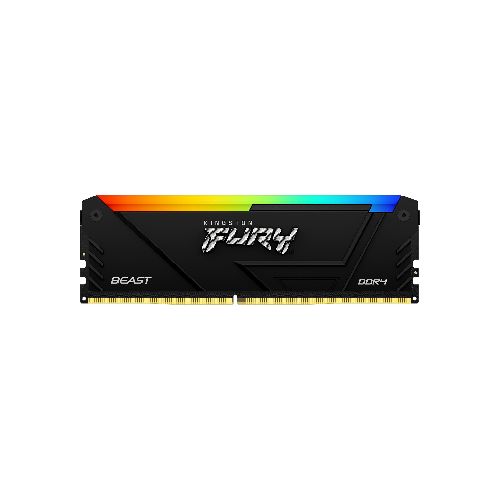 MEMORIA RAM KINGSTON FURY BEAST RGB 8GB 3200MT/S DDR4 CL16 DIMM - - TONY Superpapelerías | Tienda en Linea