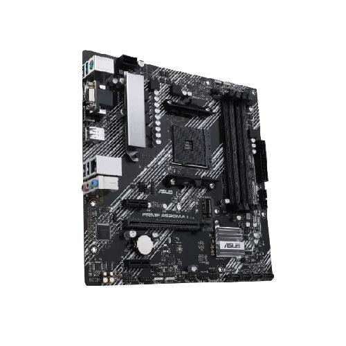 Tarjeta madre gaming ASUS A520M-A II/CSM - DDR4-SDRAM, 128 GB, AMD, Zócalo AM4, Micro ATX  