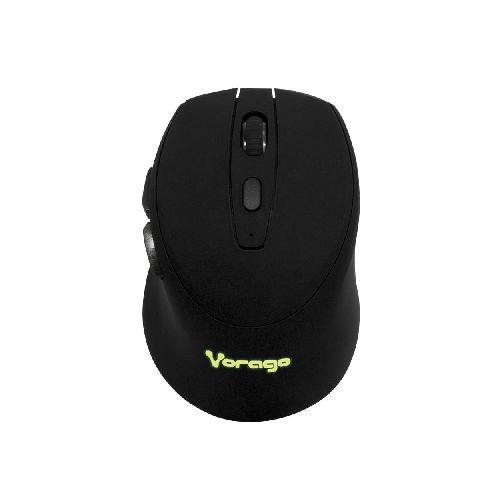 Mouse Inalámbrico Iluminado VORAGO MO-306 - Negro, 2400 DPI, Recargable - TONY Superpapelerías | Tienda en Linea