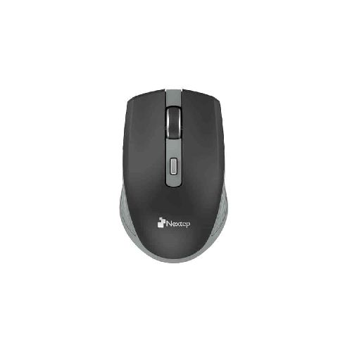 Mouse Inalámbrico Recargable Bluetooth 1,600 DPI Negro con Gris Nextep NE-413NG - TONY Superpapelerías | Tienda en Linea