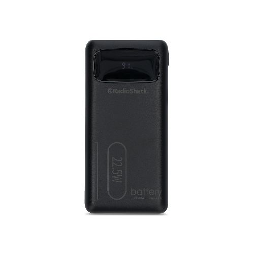 Powerbank Pantalla Digital RadioShack Tipo C 10 000 mAh Negro | RadioShack México