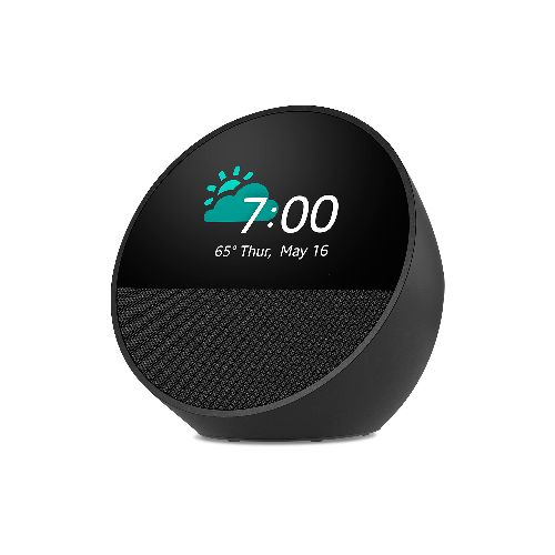 Alexa Amazon Echo Spot 2024 Touch 2.83 pulg. Negro  | RadioShack México