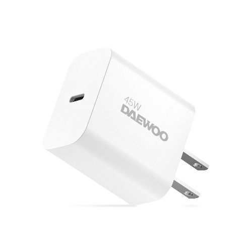 Cargador de Pared Daewoo Tipo C 45w Blanco  | RadioShack México