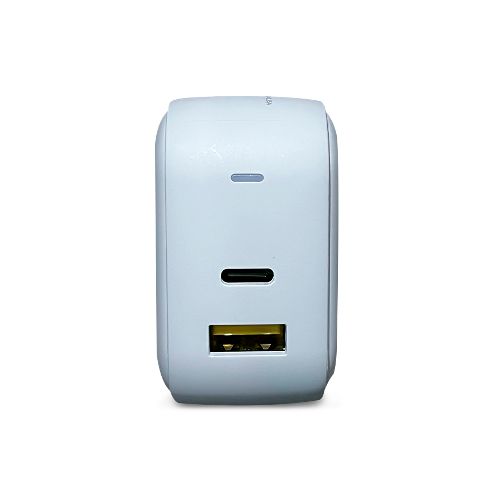 Cargador de Pared DBugg Tipo C y USB con Cable Tipo C Blanco | RadioShack México