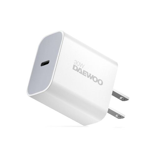 Cargador de Pared Daewoo Tipo C 30w Blanco  | RadioShack México