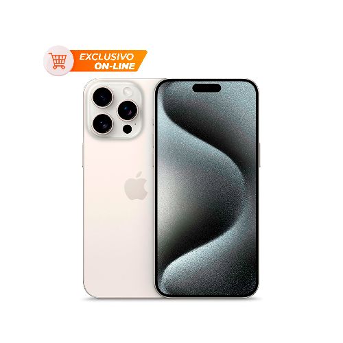 Celular Apple iPhone 15 Pro 8GB / 256GB Blanco | RadioShack México