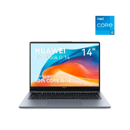 Laptop Huawei MateBook D14 14 pulg. Intel Core i5 512gb 8gb RAM Gris | RadioShack México