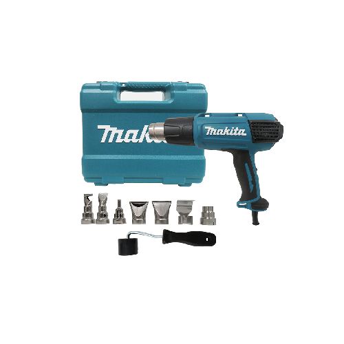 Pistola De Calor Makita Hg6531ck Con Boquillas 2000w - Macroherramientas