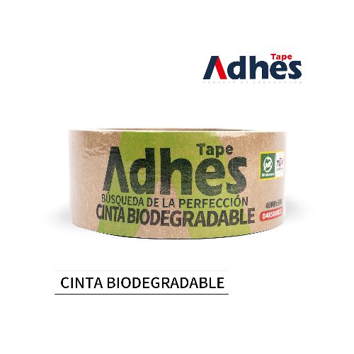 Cinta de papel Kraft biodegradable 48mm X 50m D4850NB13 Adhes - Macroherramientas