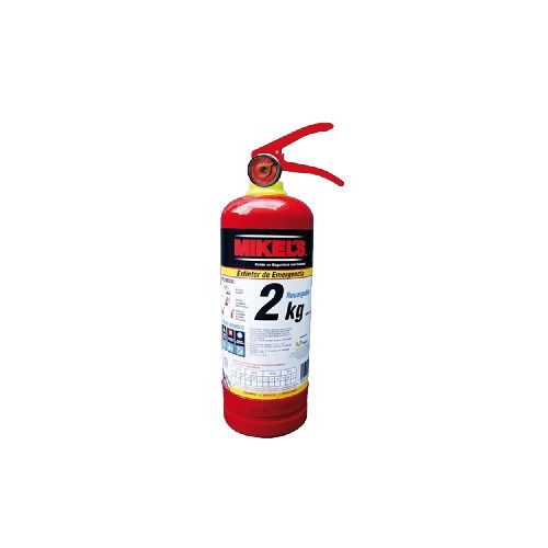 Extintor de emergencia 2 kg recargable Mikels Ee-2 - Macroherramientas