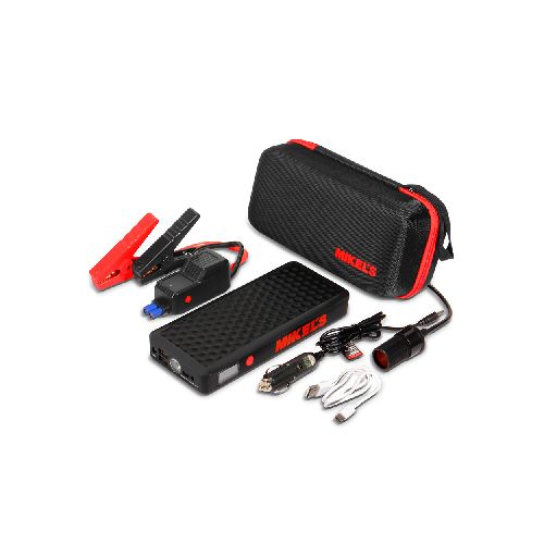 Jumper Arrancador Baterias Salida Usb Mikels MJS-18000 - Macroherramientas