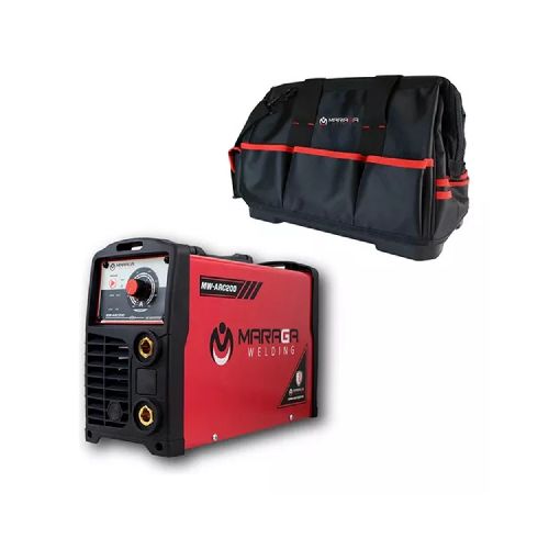 Soldadora Inverter Maraga 200 + Mochila Porta Herramentas - Macroherramientas