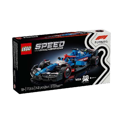 Coche de Carreras Visa Cash App RB VCARB 01 F1® 77246  Lego