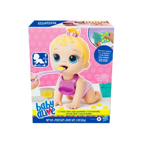 BABY ALIVE LIL SNACKS - RUBIA F2617  Hasbro