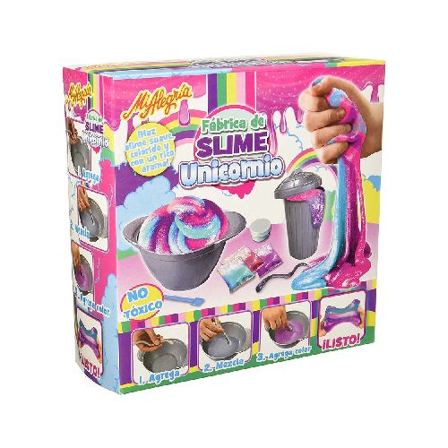 FÁBRICA DE SLIME UNICORNIO 1919  Mi Alegría