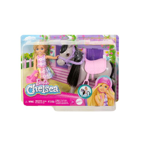 BARBIE CHELSEA PASEO EN PONY HTK29  Mattel