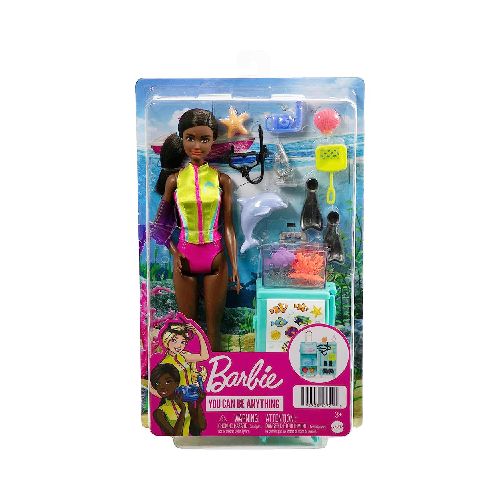 BARBIE PROFESIONES BIOLOGA MARINA CABELLO CASTAÑO HMH27  Mattel