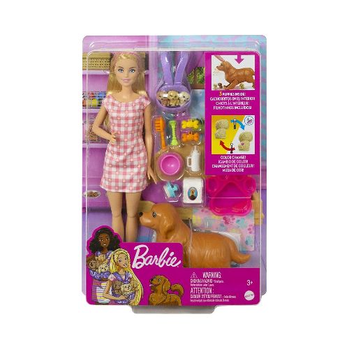 Barbie Newborn Puppies HCK75  