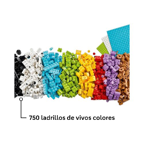 LEGO Classic Caja Creativa para Construir y Jugar con Ladrillos de Colores 11044  