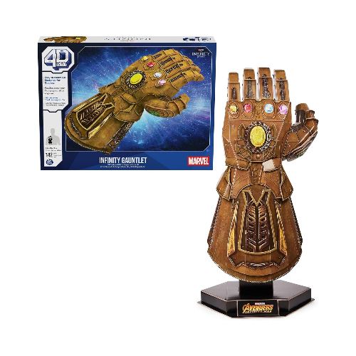 4D Build Marvel Infinity Gauntlet Puzzle Model Kit  