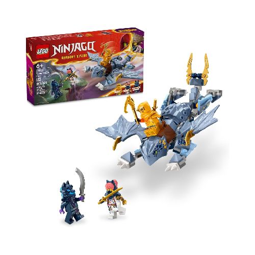 LEGO Ninjago Joven Dragón Riyu Juego de Juguetes con 3 Minifiguras 71810  