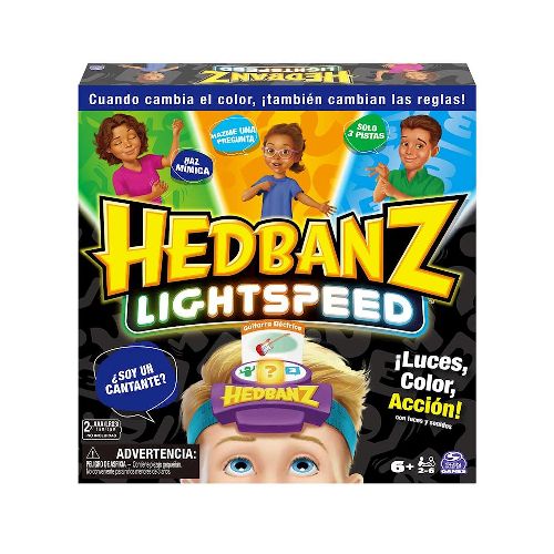 Juego De Mesa Hedbanz Lightspeed  