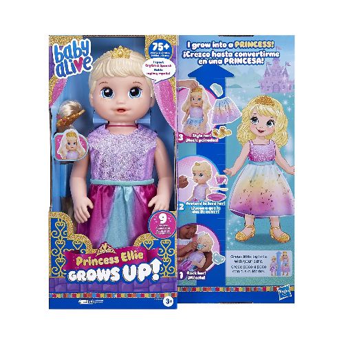 Baby Alive - Princess Ellie Really Grows Up  