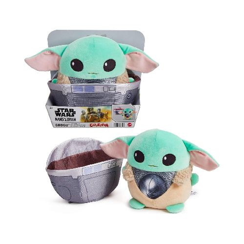 Star Wars Peluche Grogu en Cochecito  