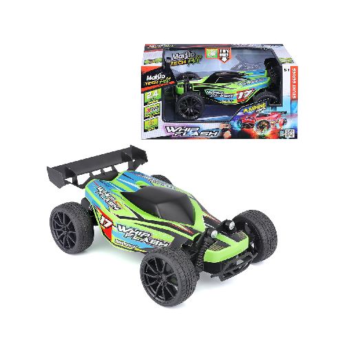 MAISTO TECH RC BUGGY VERDE CON LUZ Y SONIDO  