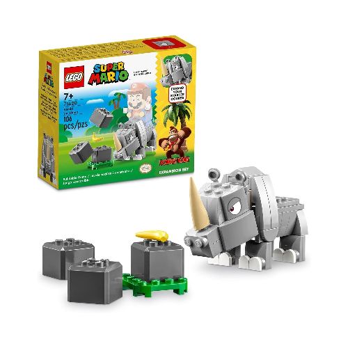 Lego Super Mario Set de Expansión Rambi el Rinoceronte 71420  