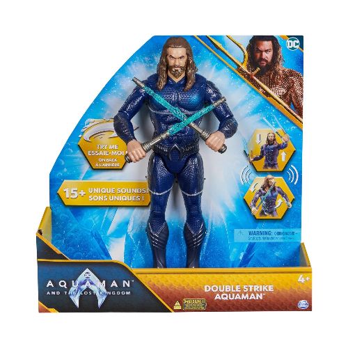 Aquaman DC Comics Figura de acción de 30 cm con Traje de Sigilo  