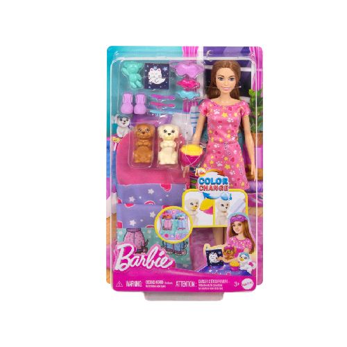 Barbie Puppy Sleepover HXN01  