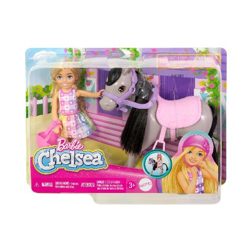 Barbie Chelsea Pony Ride HTK29  