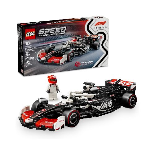 LEGO Speed Champions Auto de Carreras MoneyGram Haas F1 Team VF-24 77250  