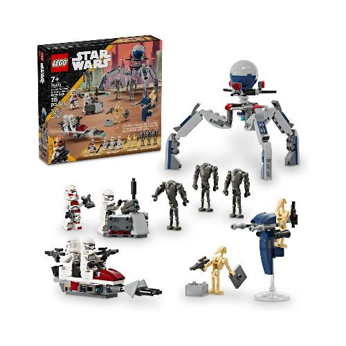 Lego Star Wars 75372 Pack de Combate: Soldado Clon y Droide  