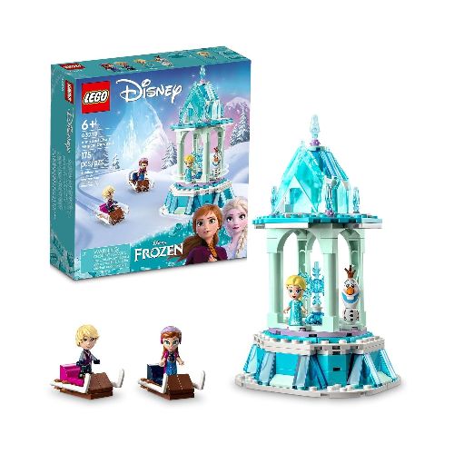 Lego Disney Frozen Carrusel Mágico de Anna y Elsa 43218  