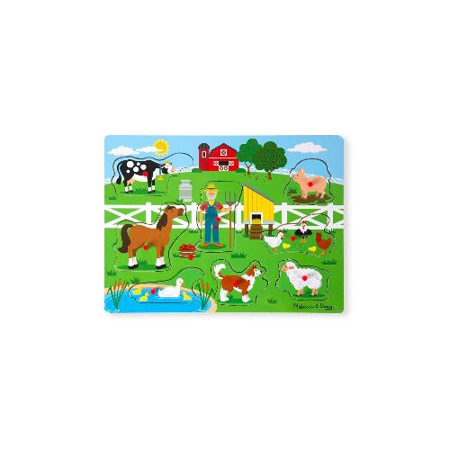 Melissa & Doug Old McDonald's Sound Puzzle  