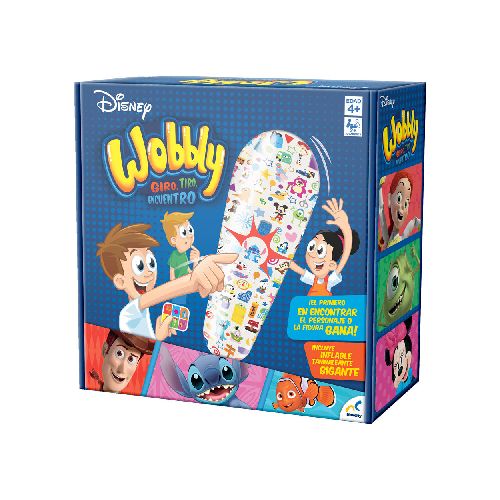 JUEGO DE MESA WOBBLY DISNEY PIXAR  