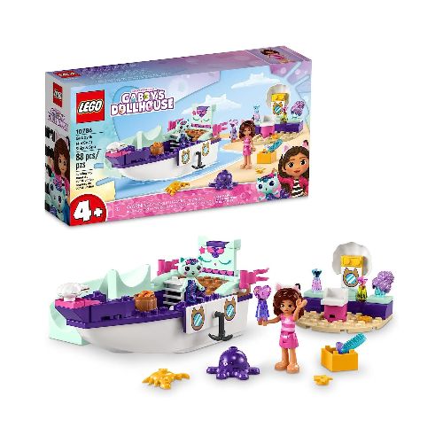 Lego Gabby Dollhouse Barco y SPA de Gabby y Gatirena 10786  