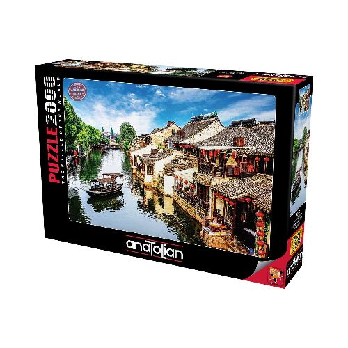 Ancient Chinese Village Puzzle 2000 Pieces  