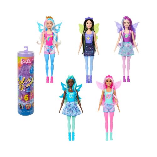 Barbie Color Reveal Rainbow Galaxy Doll  