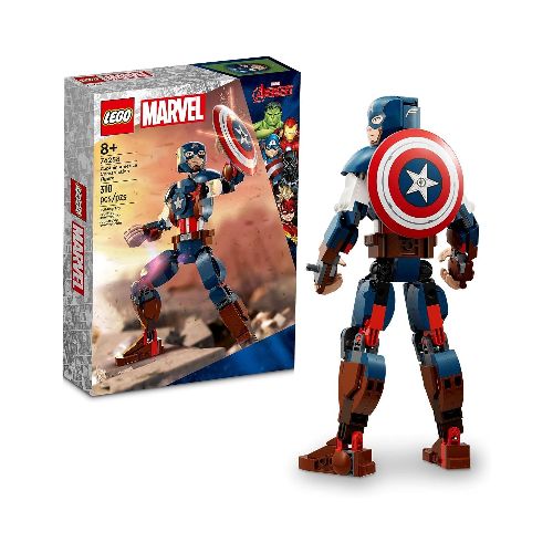 Lego Super Heroes Marvel Figura para Construir Capitán América 76258  